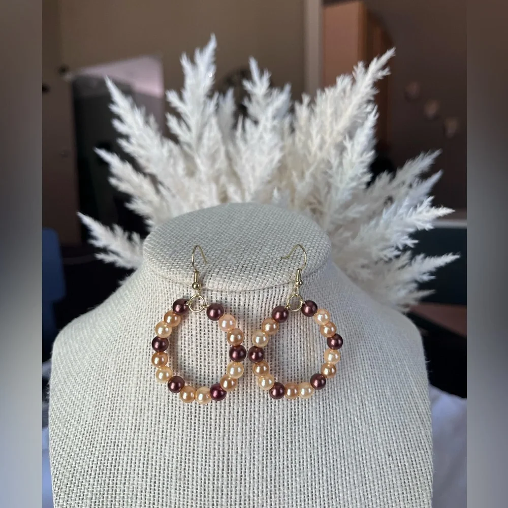 🤎🧡Handmade Earrings🧡🤎 - Picture 6 of 10